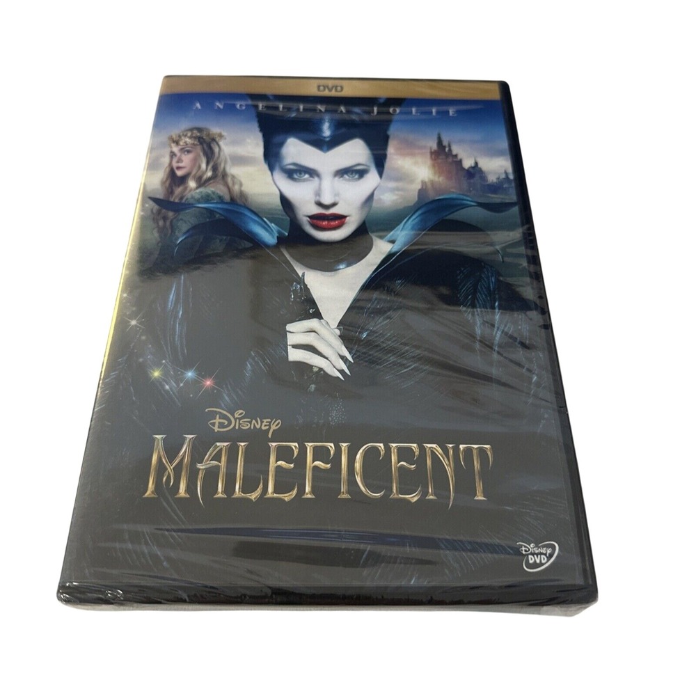 Disney Maleficent DVD 2014 Angelina Jolie Live Action Fantasy New Sealed